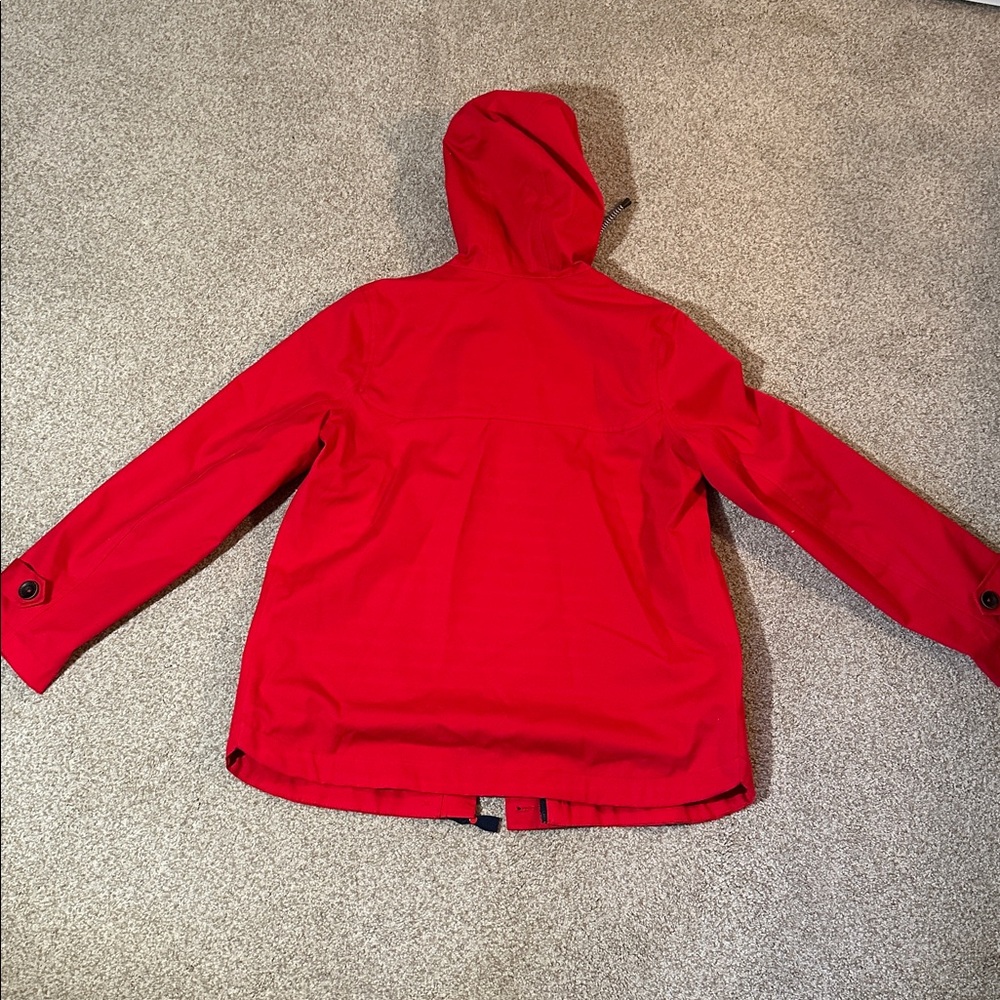 Joules Red Hooded Rain Jacket - Picture 4 of 4